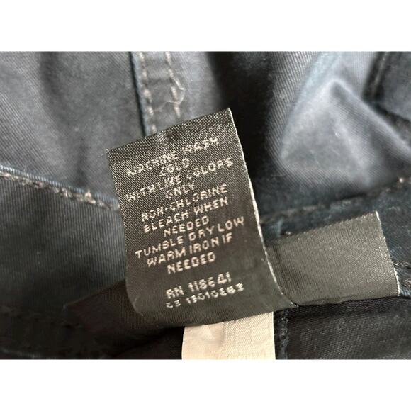 Lane Bryant Jeans Womens Size 28 Tall Black Gray Straight Comfort Stretch - Picture 5 of 8